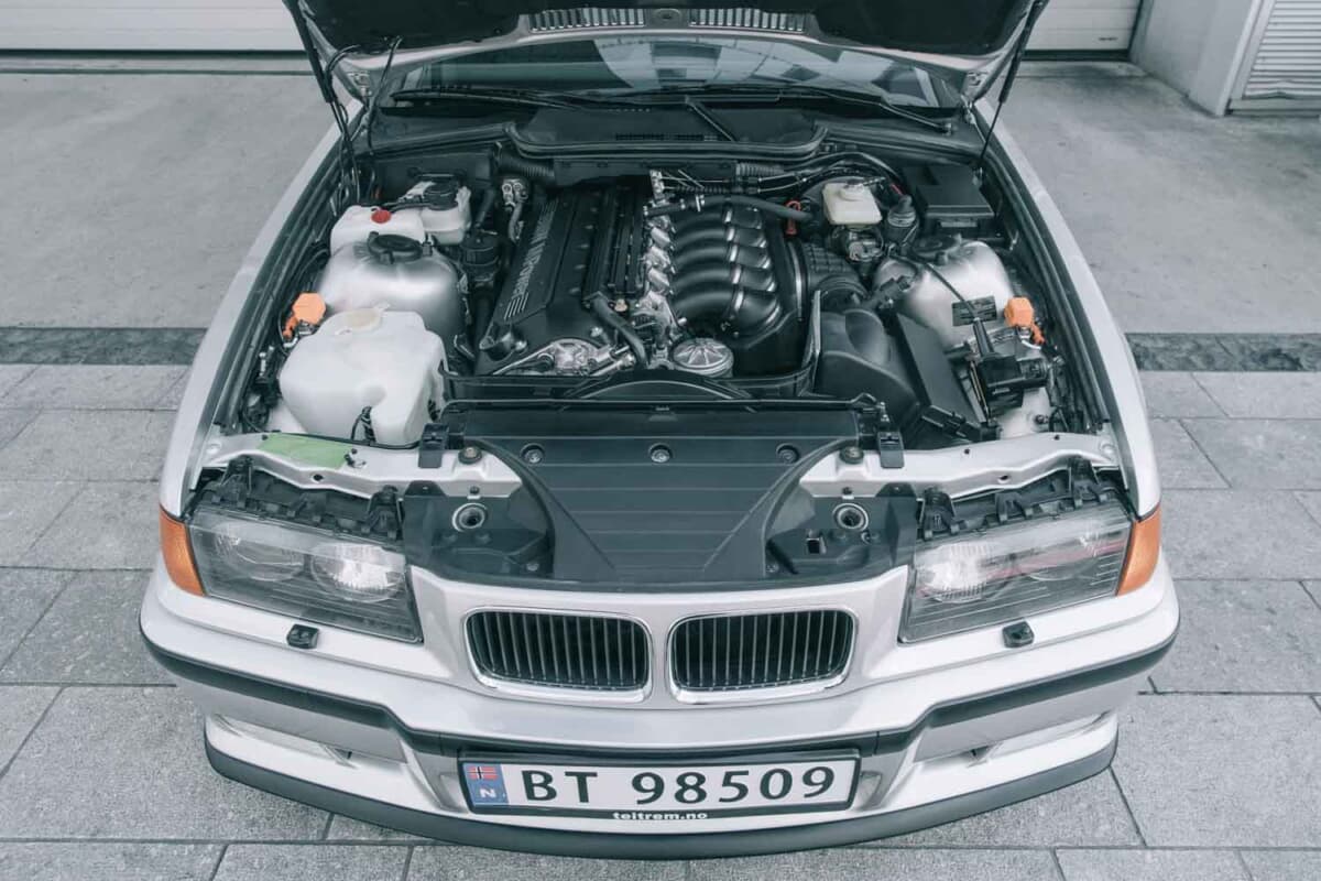 4万3700スイスフラン（邦貨換算約720万円）で落札されたBMW M3クーペ（C）Courtesy of RM Sotheby's