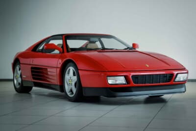 4万8300ポンド（邦貨換算約894万円）で落札されたフェラーリ「348ts」（C）Courtesy of RM Sotheby's