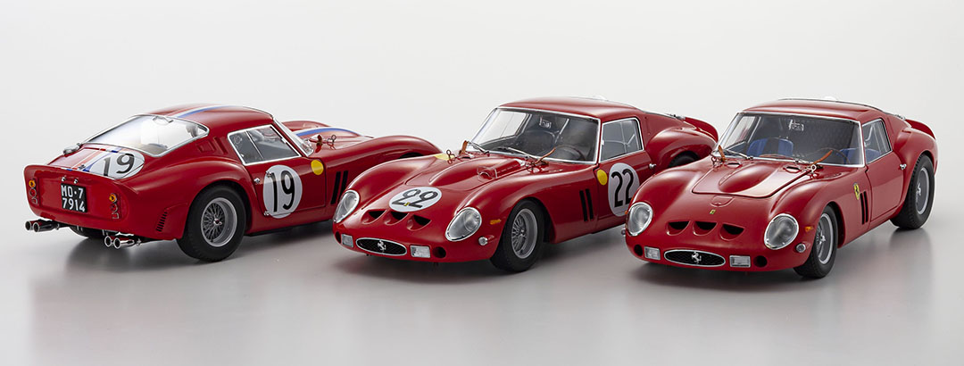 50億円は無理！ でも4万円のフェラーリ「250GTO」なら購入できます！ 京商1/18モデルが15年ぶりに復活しました