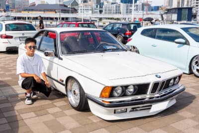 1986年式BMW635CSiとオーナーのコイケッチさん