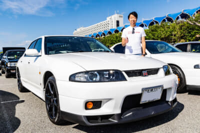 1998年式R33型スカイラインGT-R オーテックバージョン 40thアニバーサリーと、オーナーの“せんしゅ～”さん