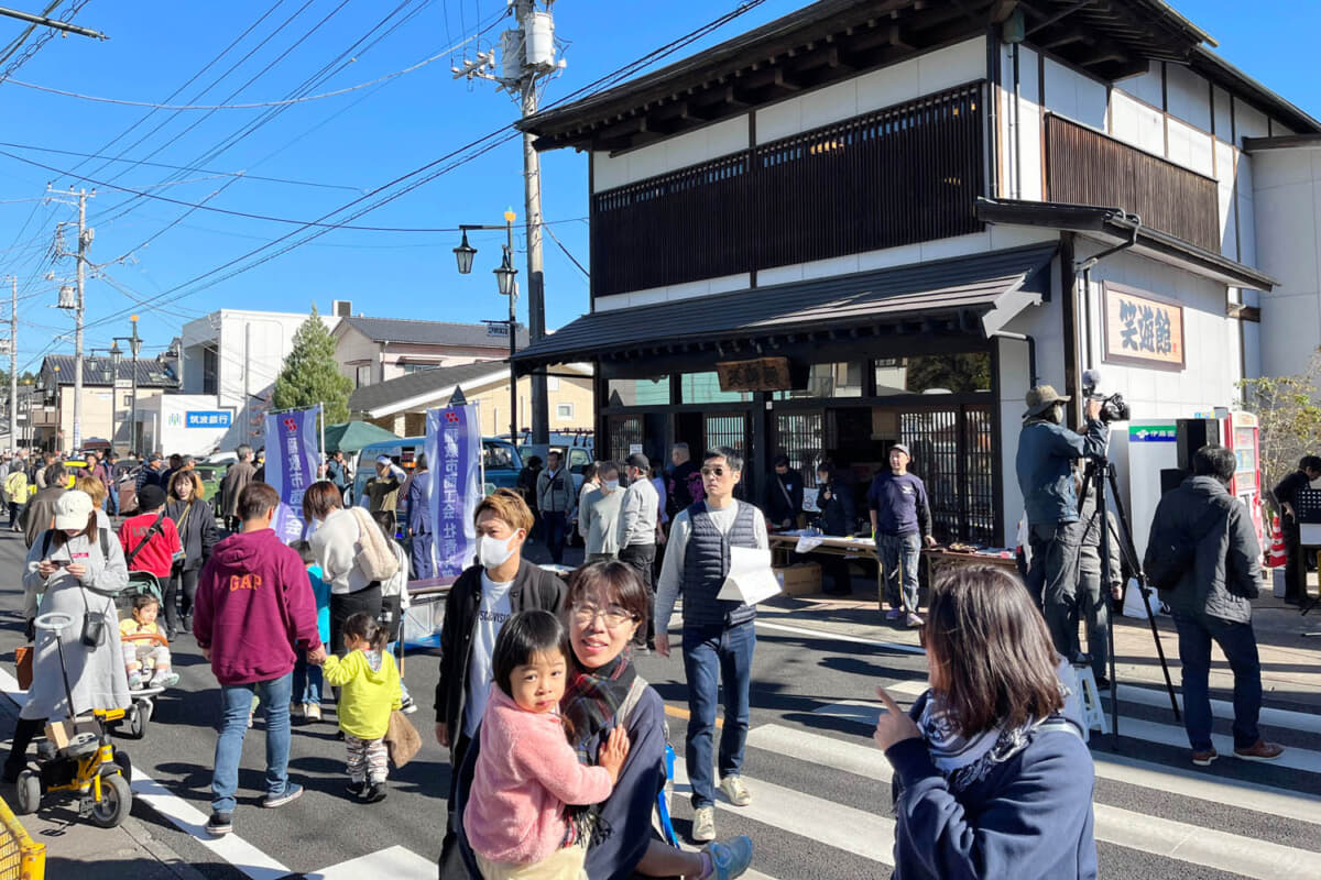 イベントの拠点となった、えどさき笑遊館