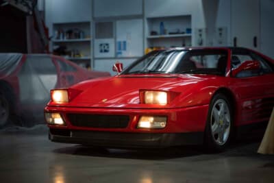 4万8300ポンド（邦貨換算約894万円）で落札されたフェラーリ「348ts」（C）Courtesy of RM Sotheby's