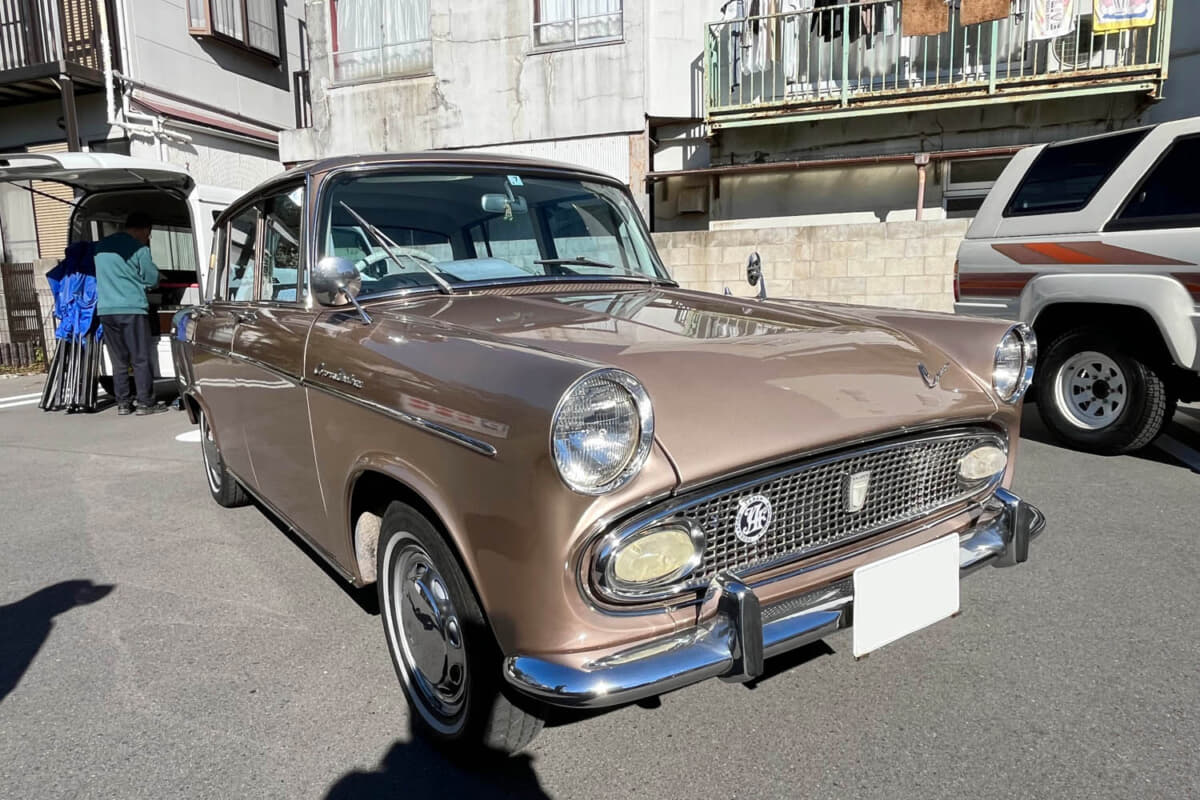 土浦の旧車愛好家クラブ「バックヤードつくば」が中心となって運営している「昭和のくるま大集合」とコラボ