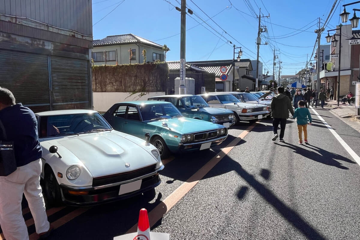 土浦の旧車愛好家クラブ「バックヤードつくば」が中心となって運営している「昭和のくるま大集合」とコラボ