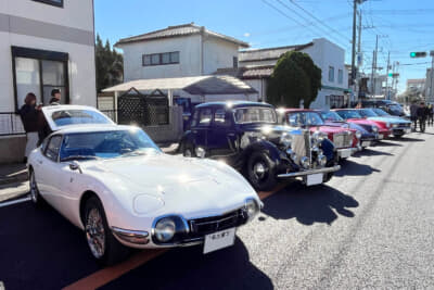 土浦の旧車愛好家クラブ「バックヤードつくば」が中心となって運営している「昭和のくるま大集合」とコラボ