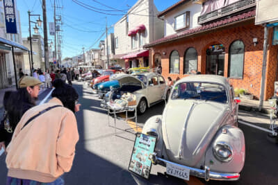 今年も茨城県稲敷郡江戸崎の商店街を舞台に開催された「7th Show your VWs Meet＠Edosaki Showtengai」