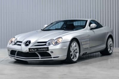 プライベートセールで販売されたメルセデス・ベンツ「SLR 722エディション」（C）Courtesy of RM Sotheby's