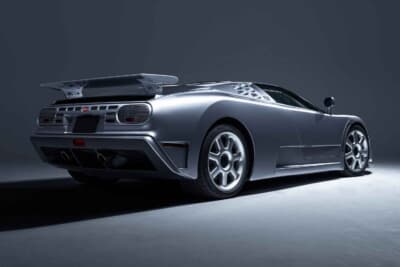 流札となったブガッティ「EB110SS プロトタイプ」（C）Courtesy of RM Sotheby's