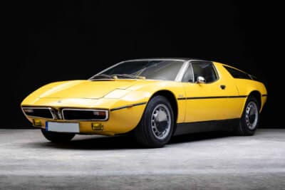 10万8500ユーロ（邦貨換算約1700万円）で落札されたマセラティ「ボーラ」（C）Courtesy of RM Sotheby's