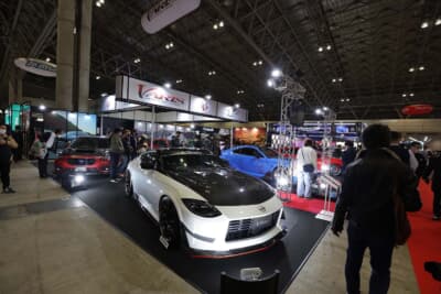 昨年の東京オートサロン2023の会場の様子