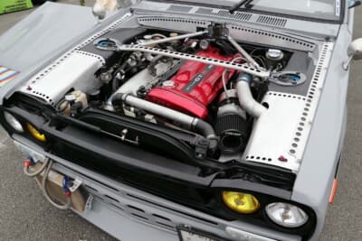 エンジンはRBユニットを搭載すると決めていたそうだ