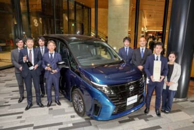 テクノロジー・カー・オブ・ザ・イヤーを受賞した日産セレナ