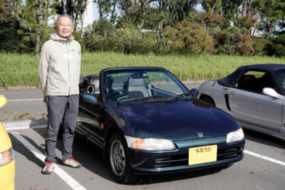 1995年式ホンダ ビート バージョンZに新車時から乗っている“ボッチとし”さん