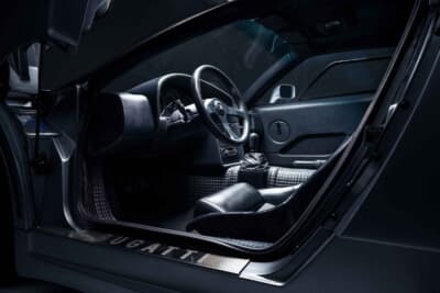 流札となったブガッティ「EB110SS プロトタイプ」（C）Courtesy of RM Sotheby's