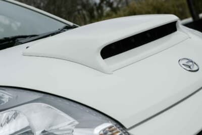 インタークーラー冷却用の大型ダクト