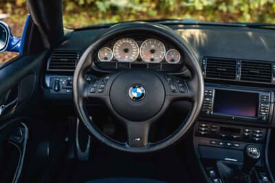5万2900ユーロ（邦貨換算約860万円）で落札されたBMW「E46 M3」（C）Courtesy of RM Sotheby's