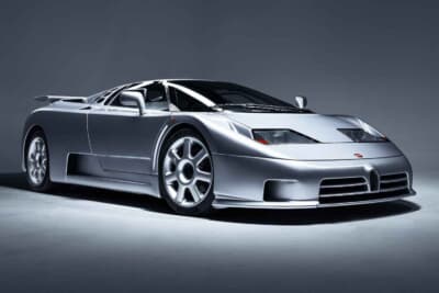 流札となったブガッティ「EB110SS プロトタイプ」（C）Courtesy of RM Sotheby's
