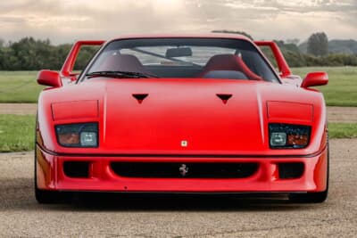 196万2500ポンド（邦貨換算約3億6306万円）で落札されたフェラーリ「F40」（C）Courtesy of RM Sotheby's