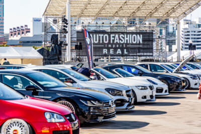 2023年12月3日に神戸メリケンパークで開催された、「AUTO FASHION import REAL powered by AUTO MESSE」