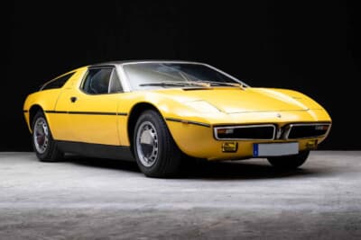 10万8500ユーロ（邦貨換算約1700万円）で落札されたマセラティ「ボーラ」（C）Courtesy of RM Sotheby's