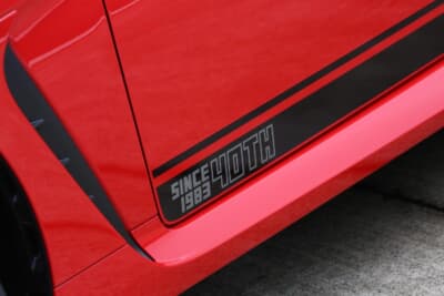 40th Anniversary Limitedのサイドデカール