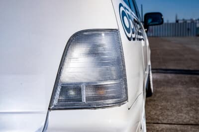 テールランプは当時、一世を風靡したラッキースター製