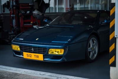 13万8000ポンド（邦貨換算約2530万円）で落札されたフェラーリ「512TR」（C）Courtesy of RM Sotheby's