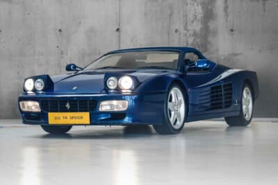 280万ポンド（邦貨換算5億1400万円）で落札されたフェラーリ「512TRスパイダー」（C）Courtesy of RM Sotheby's