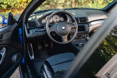 5万2900ユーロ（邦貨換算約860万円）で落札されたBMW「E46 M3」（C）Courtesy of RM Sotheby's