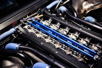 流札となったブガッティ「EB110SS プロトタイプ」（C）Courtesy of RM Sotheby's