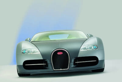 2003年時点のヴェイロンEB16.4プロトタイプ