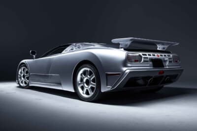流札となったブガッティ「EB110SS プロトタイプ」（C）Courtesy of RM Sotheby's