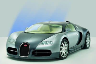 2003年時点のヴェイロンEB16.4プロトタイプ