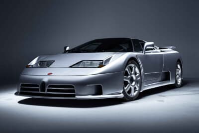 流札となったブガッティ「EB110SS プロトタイプ」（C）Courtesy of RM Sotheby's