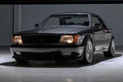 流札となったメルセデス・ベンツ「500SEC AMG6.0」（C）Courtesy of RM Sotheby's