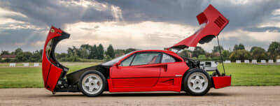 196万2500ポンド（邦貨換算約3億6306万円）で落札されたフェラーリ「F40」（C）Courtesy of RM Sotheby's