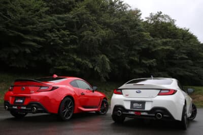 スタイリングは似ている2台だが、走りの方向性は微妙に異なる