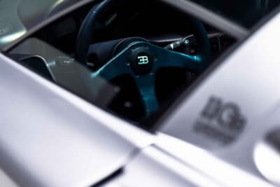 流札となったブガッティ「EB110SS プロトタイプ」（C）Courtesy of RM Sotheby's