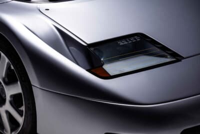 流札となったブガッティ「EB110SS プロトタイプ」（C）Courtesy of RM Sotheby's