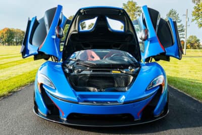 209万5000ドル（邦貨換算約3億800万円）で落札されたマクラーレン「P1」（C）Courtesy of RM Sotheby's