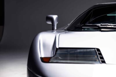 流札となったブガッティ「EB110SS プロトタイプ」（C）Courtesy of RM Sotheby's