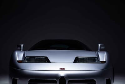 流札となったブガッティ「EB110SS プロトタイプ」（C）Courtesy of RM Sotheby's