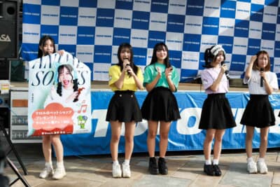 北九州市のご当地アイドル、愛Dreamも登場