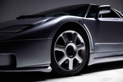 流札となったブガッティ「EB110SS プロトタイプ」（C）Courtesy of RM Sotheby's