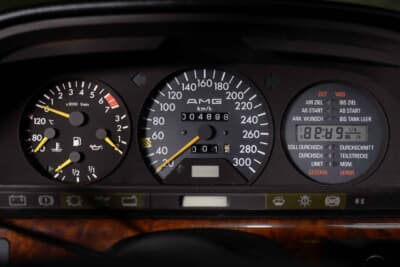 流札となったメルセデス・ベンツ「500SEC AMG6.0」（C）Courtesy of RM Sotheby's
