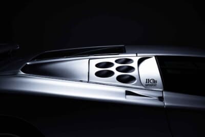 流札となったブガッティ「EB110SS プロトタイプ」（C）Courtesy of RM Sotheby's