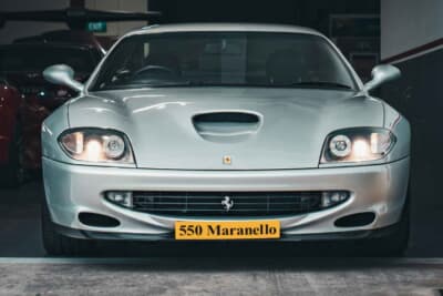 10万9250ポンド（邦貨換算約1990万円）で落札されたフェラーリ「550マラネロ」（C）Courtesy of RM Sotheby's