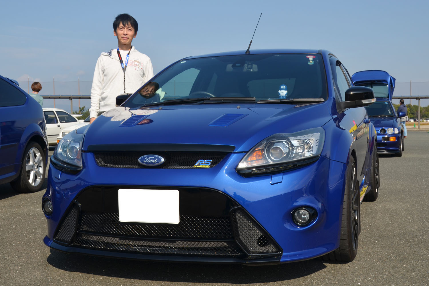 日産「S13シルビア」「R32 GT-R」を乗り継ぎ、フォード「フォーカスRS」にたどり着いて11年目！「究極のストリート仕様です ...