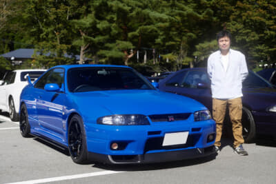 1996年式日産スカイラインGT-R LMリミテッド（R33型）とオーナーの河村さん